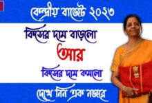 Union Budget 2023 ( কেন্দ্রীয় বাজেট ২০২৩)