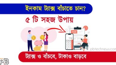 Save Income Tax ( ইনকাম ট্যাক্স বাঁচানোর পদ্ধতি)