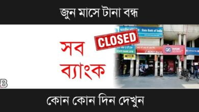 Bank Holidays (ব্যাংকের ছুটি)