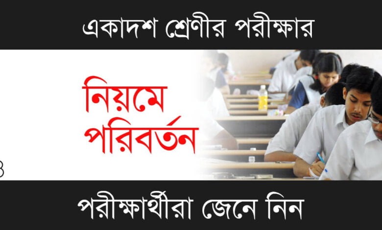 Class 11 Exam (একাদশ শ্রেণীর পরীক্ষা)