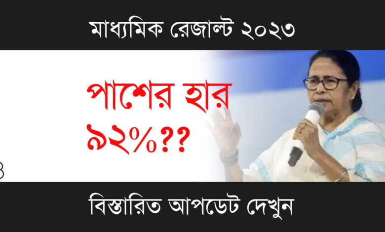 Madhyamik Result 2023 (মাধ্যমিক রেজাল্ট ২০২৩)