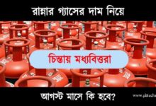 LPG Gas Price (রান্নার গ্যাসের দাম)