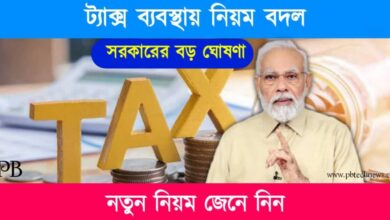 Tax Rule (দেশে কর কাঠামোর নিয়ম বদল)