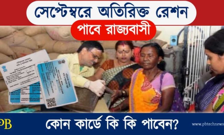 Ration Items List (রেশন সামগ্রীর তালিকা)