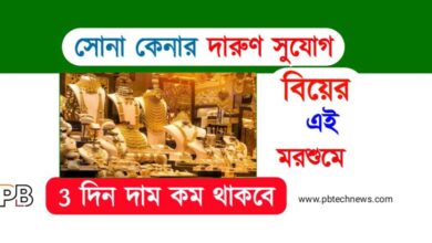 Today Gold Rate (আজকে সোনার দাম)