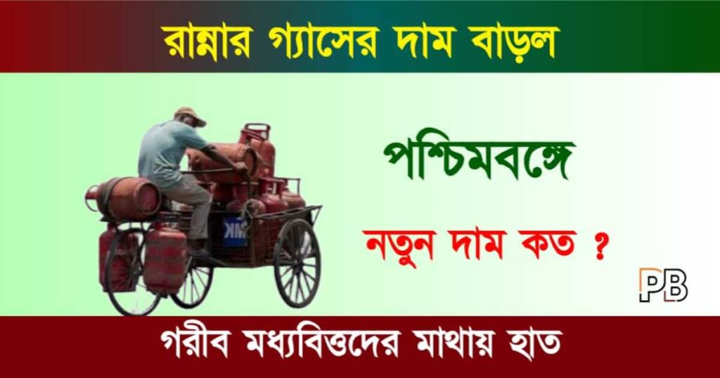 LPG Price (রান্নার গ্যাসের দাম)